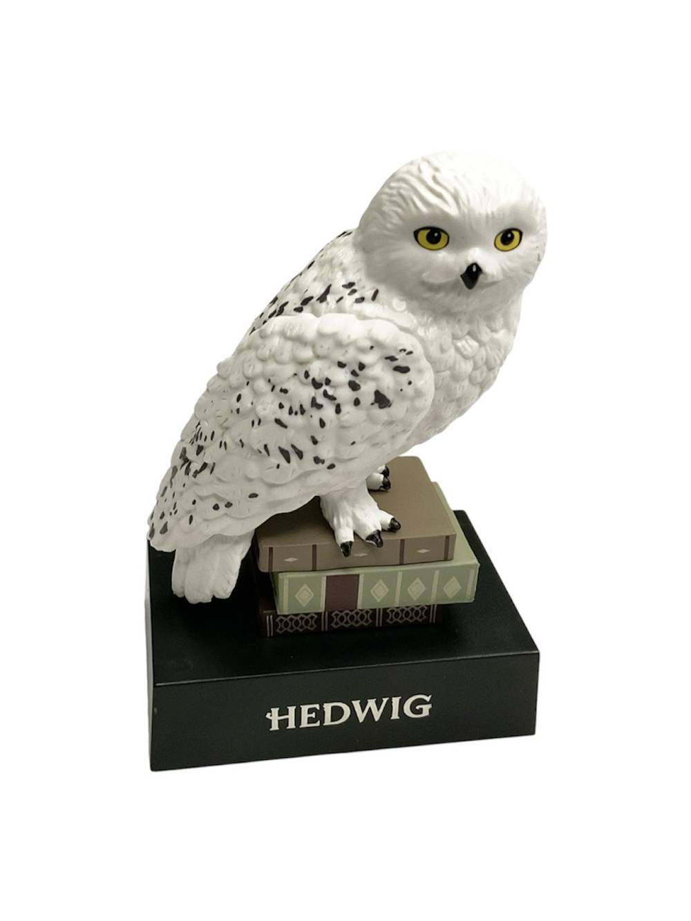 Warner Bros. Harry Potter Hedwig Owl Figurine - White, Gold, Green, Brown